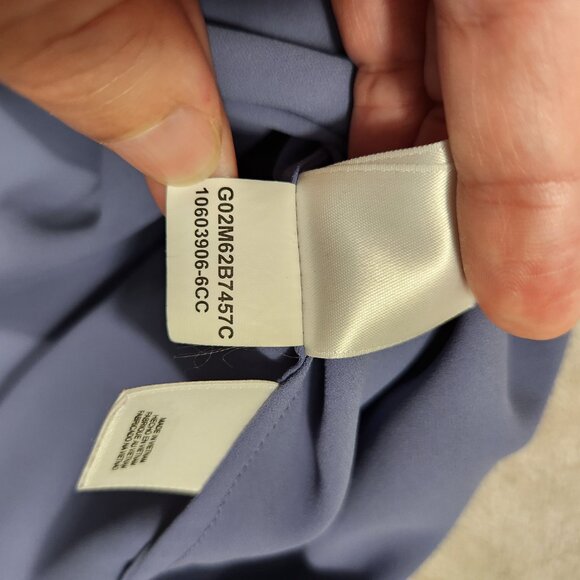 Anne Klein Purple Top with Metallic details Womens Size M - Picture 8 of 8